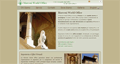Desktop Screenshot of marconiworldoffice.it